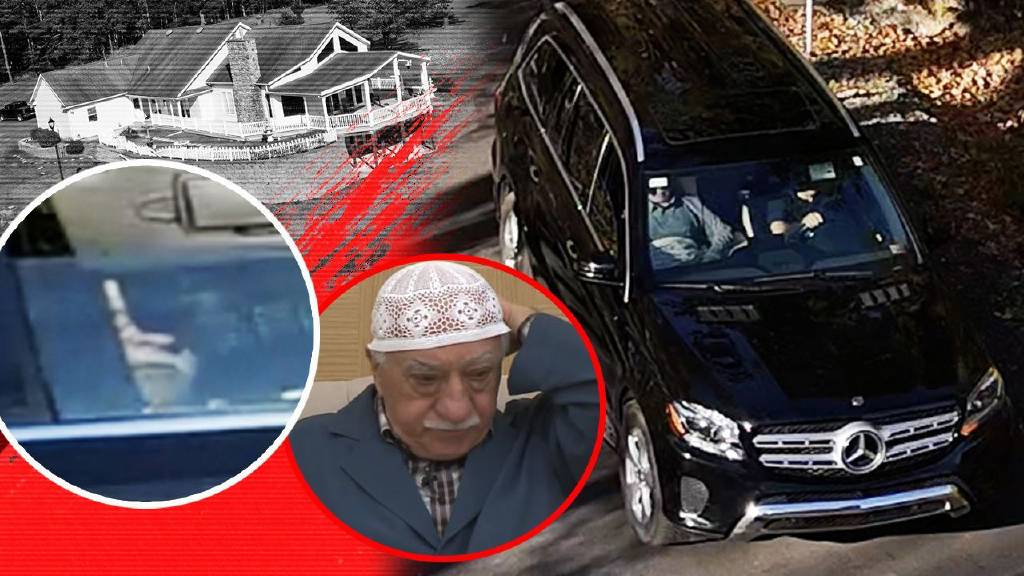 İlk kez görüntülendi! İşte FETÖ liderinin ABD'deki lüks evi ve arabası...