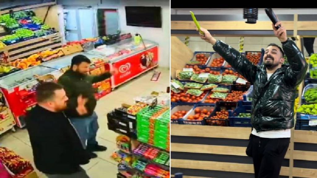  Bu markete gelen dans etmeden alışveriş yapamıyor...
