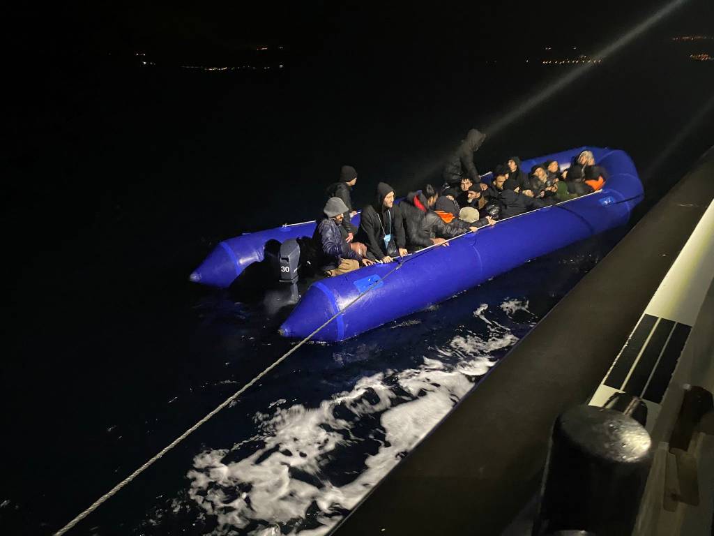 Çanakkale'de 31 kaçak göçmen yakalandı!