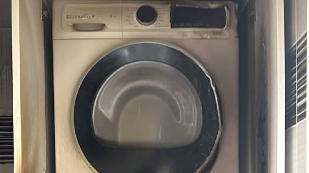 Gaziantep'te kıyafet kurutma makinesi patladı! Facianın eşiğinden dönüldü...