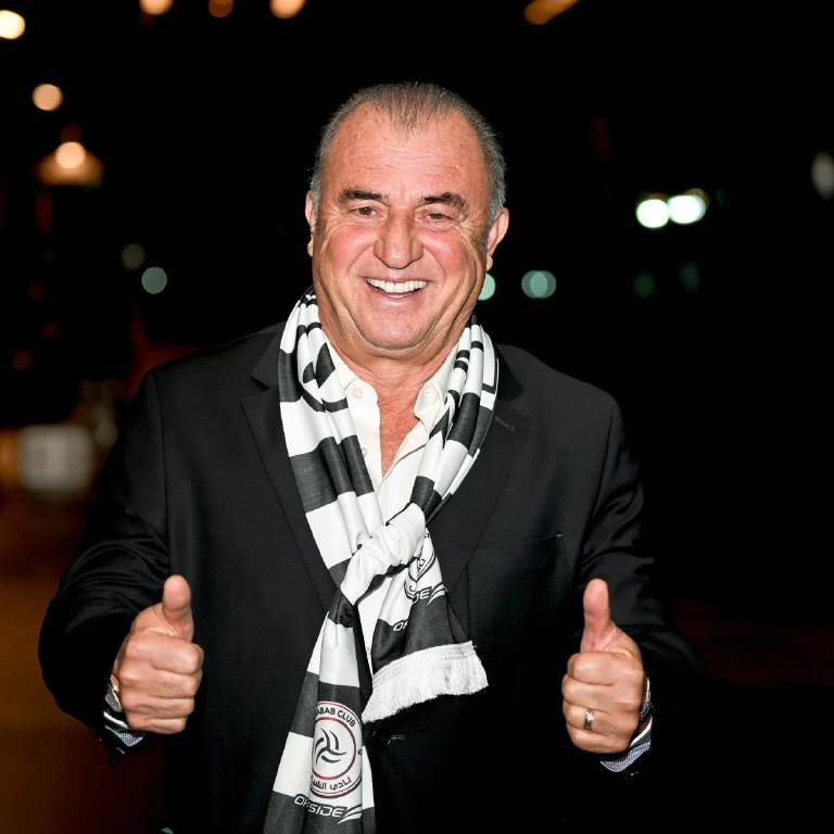 Fatih Terim’i, Al Shabab Kulübü yetkilileri karşıladı