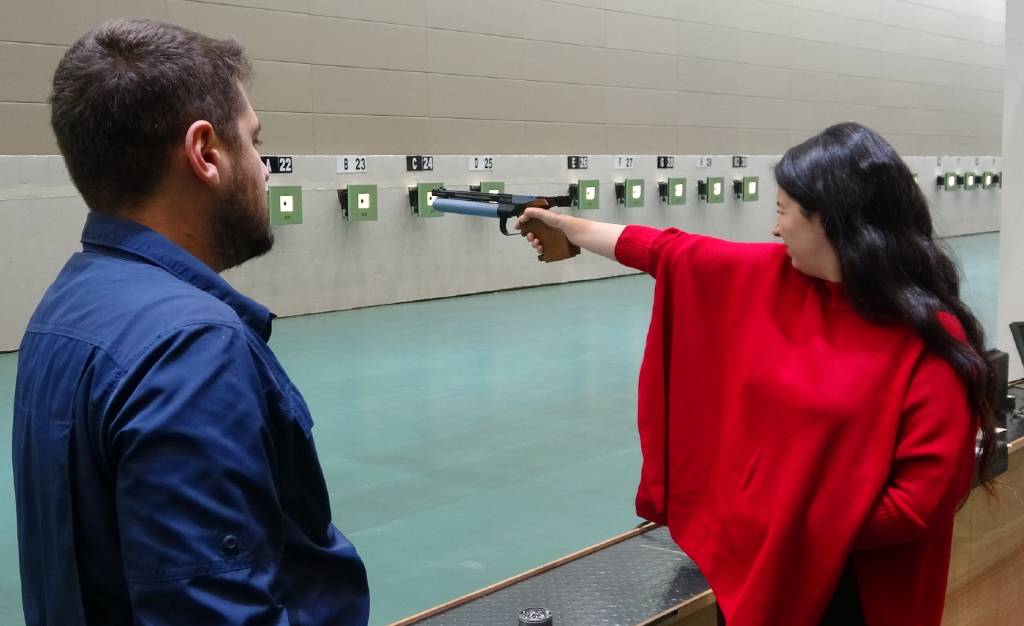 Yusuf Dikeç 'örnek' oldu, farklı alanlarda antrenörler de atıcılık eğitimine başladı