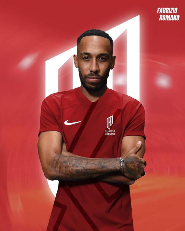 Aubameyang, Arabistan'da