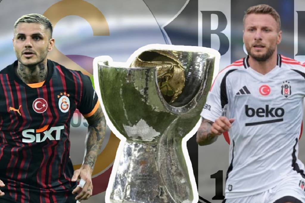 Süper Kupa finalinde Beşiktaş ilk yarıyı önde kapattı