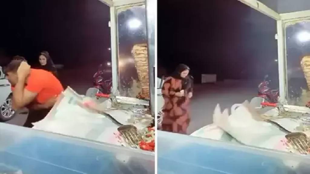 Dönerciyi canlı yayında kurşun yağmuruna tuttular! Müşterinin sakinliği dikkat çekti...