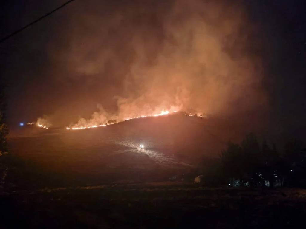 Hatay'da çıkan orman yangını 15. saatte kontrol altına alındı