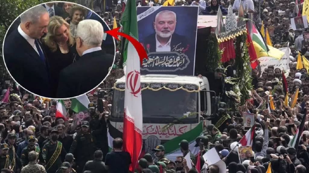  Haniye’nin Cenaze Törenine Katılmayan Abbas’a Tepkiler