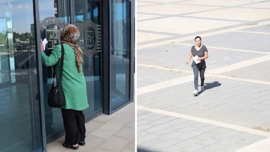KPSS sınavını saniyelerle kaçırdılar...