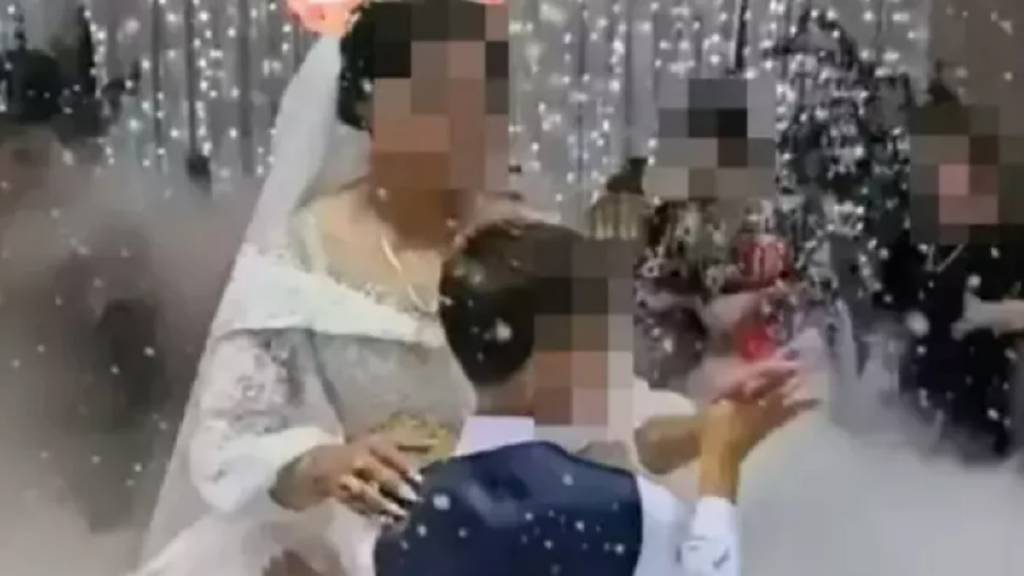 Rusya'da pes dedirten düğün!  8 ve 13 yaşındaki çocuklar evlendirildi...