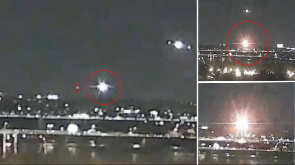 ABD'de korkunç kaza! Yolcu uçağı ile helikopter çarpıştı...