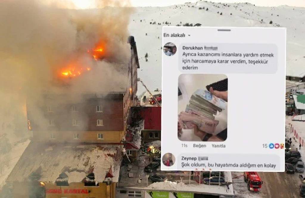 Vicdansızlık boyut atladı! Bolu'daki yangın felaketini bahis sitesi reklamına malzeme yaptılar: “Ben buradan kazanıyorum sen de dene”