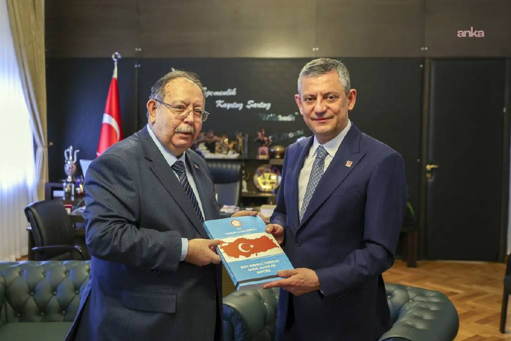 Özgür Özel, YSK Başkanı ile bir araya geldi