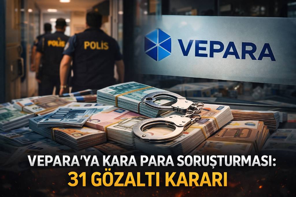 VEPARA'ya kara para soruşturması: 31 gözaltı kararı