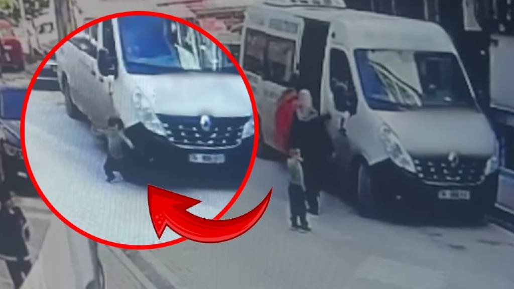 İstanbul'da dehşete düşüren kaza! Minibüs 5 yaşındaki çocuğun üstünden geçti