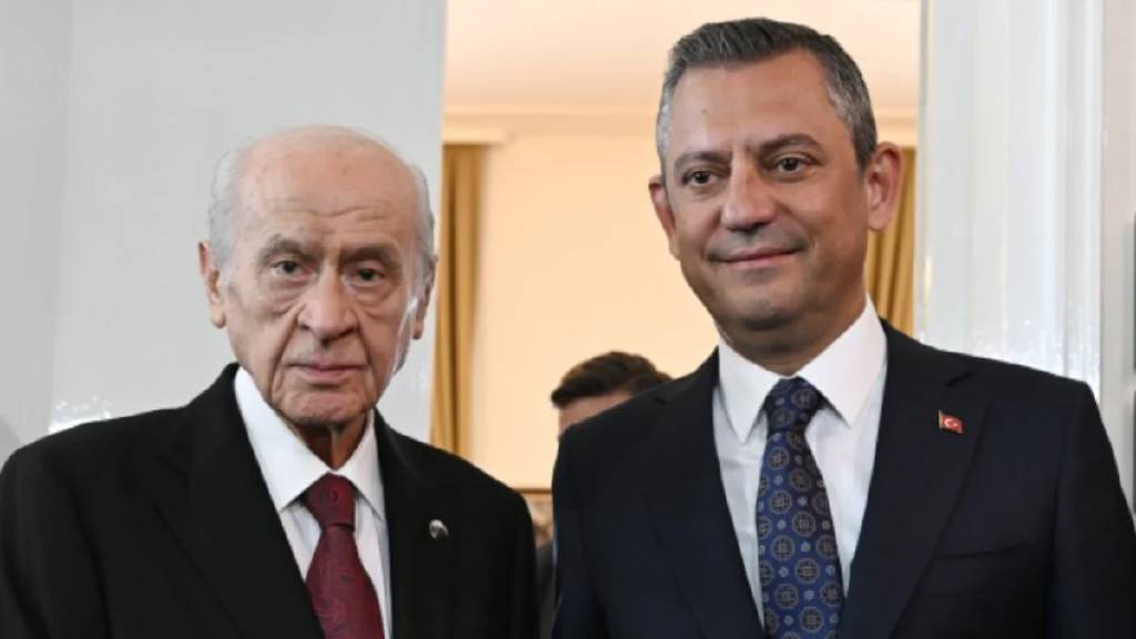 Özgür Özel ile Devlet Bahçeli görüştü