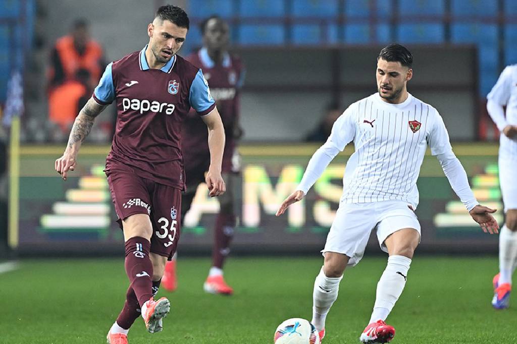 Trabzonspor, Hatayspor'a 2-1 mağlup oldu