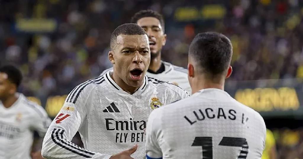  Real Madrid deplasmanda Villarreal'i 2-1 mağlup etti