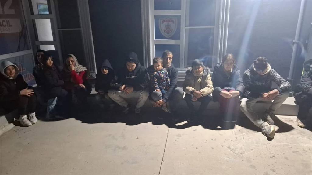 Çanakkale'de düzensiz göçmen operasyonu