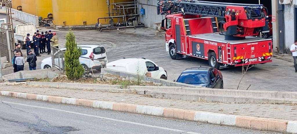 İzmir’deki fabrikada patlama: 1 ölü, 4 ağır yaralı
