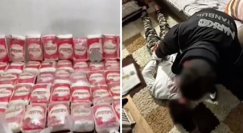 İstanbul’da un paketlerine gizlenmiş 365 kilo kokainin rotası deşifre oldu! 