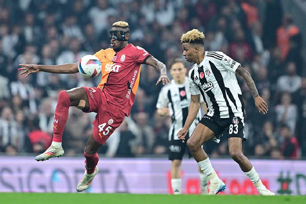 Derbide kazanan 2-1'lik skorla Beşiktaş oldu