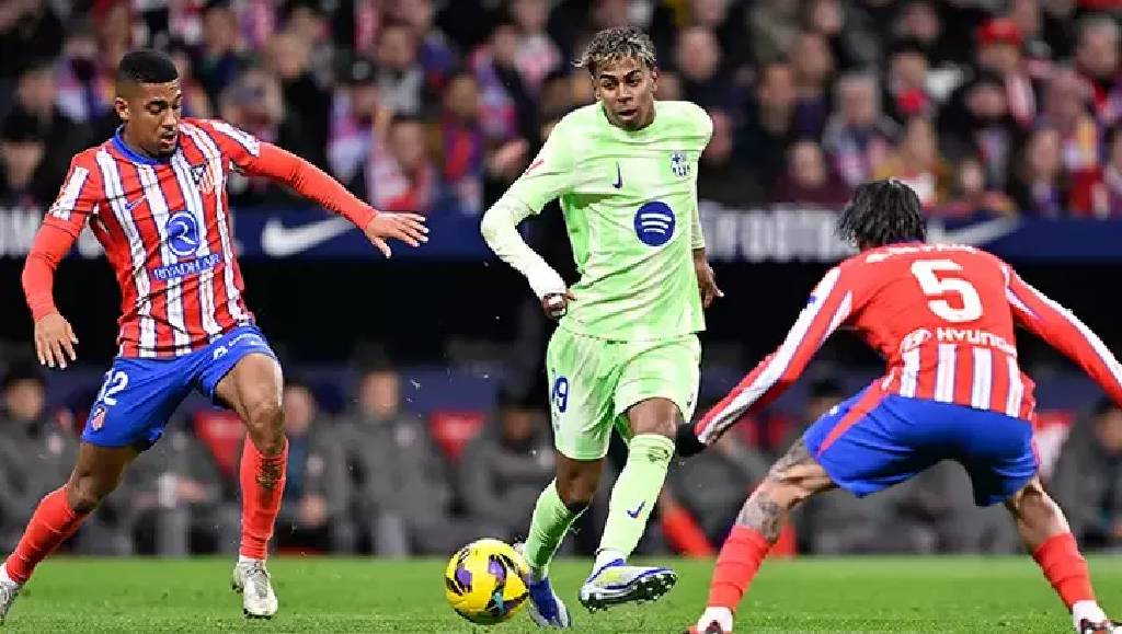 Barcelona'dan tarihi geri dönüş, Atletico Madrid 2 - 4 Barcelona