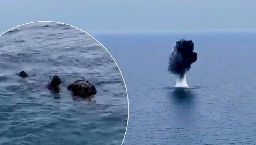 Karadeniz'de mayın alarmı! SAS timleri imha etti