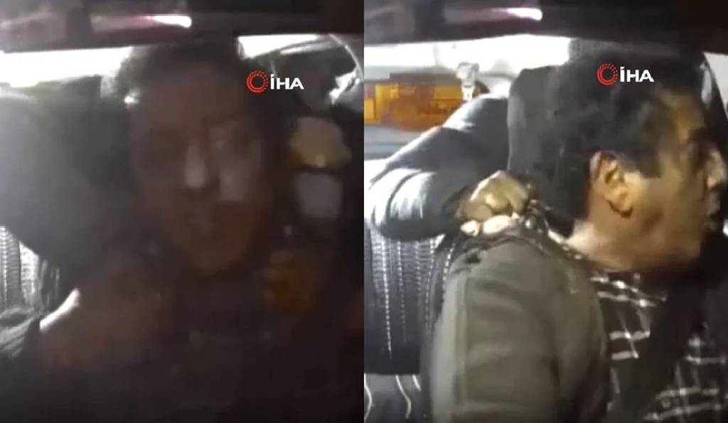 Takside korku dolu dakikalar! Şoförün başına silah dayadı, paraları istedi