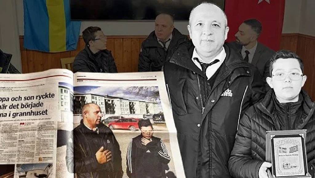Apartmanda yangın çıktı! Türk baba ile oğlu İsveç'te kahraman ilan edildi...