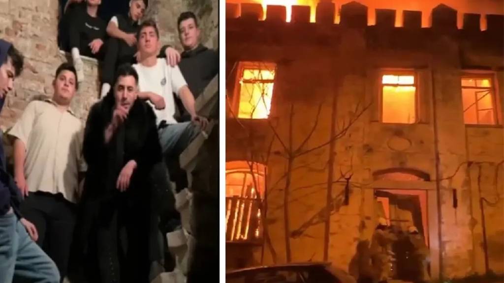 Klip çekerken tarihi Topçu Karakolu'nu yaktılar! Barış Koçak dahil 11 gözaltı