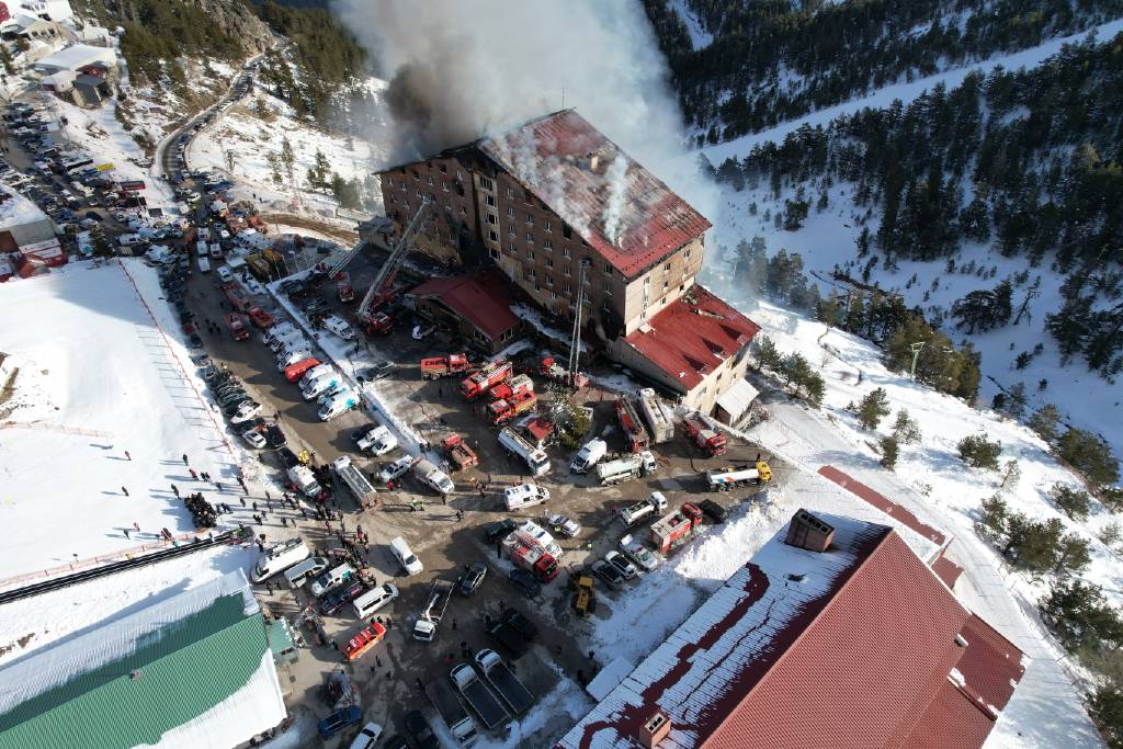 Kartalkaya'daki otel yangını faciasında 1 gözaltı daha!