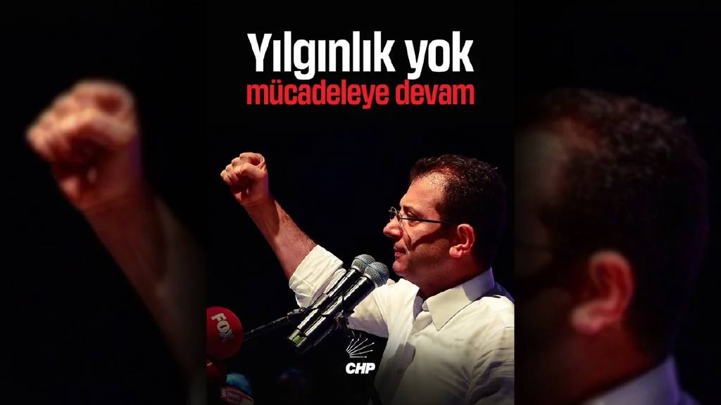 Ekrem İmamoğlu'nun tutuklanması sonrası CHP'den ilk tepki!