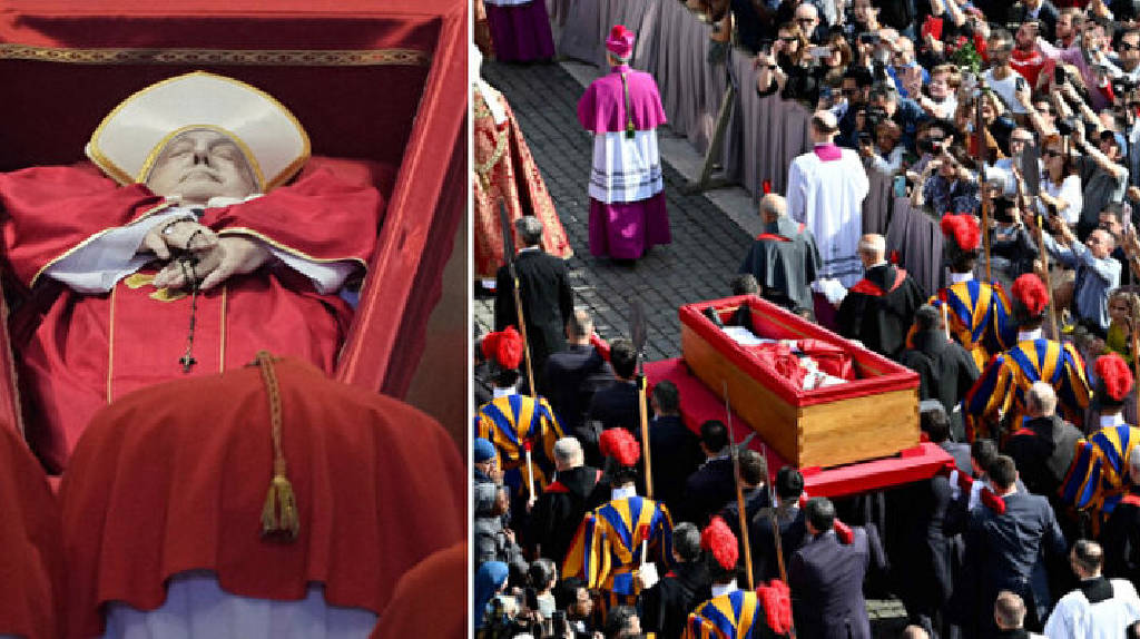 Papa Francis'e veda! Naaşı Vatikan'dan alındı...