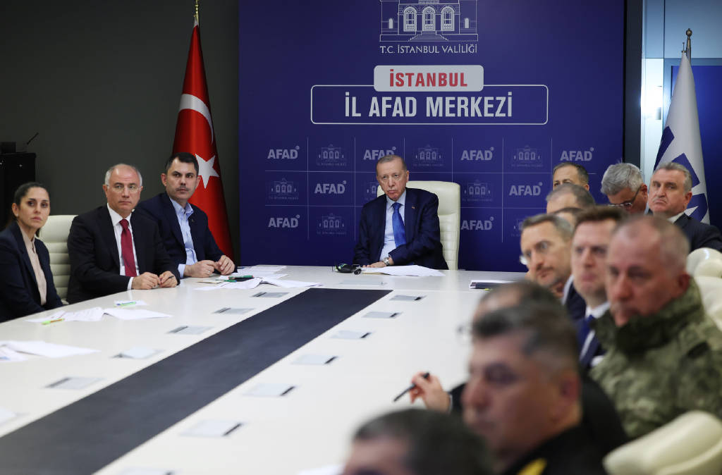 Cumhurbaşkanı Erdoğan, deprem toplantısına katıldı! ‘Gerekli talimatları verdik’