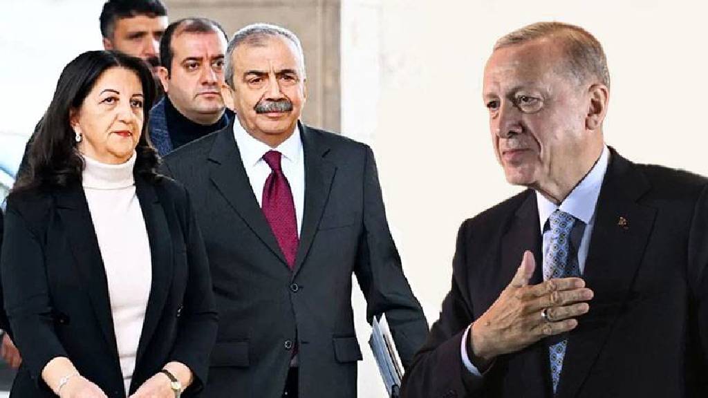 Ankara'da kritik görüşme! Erdoğan, DEM Parti heyetini kabul etti