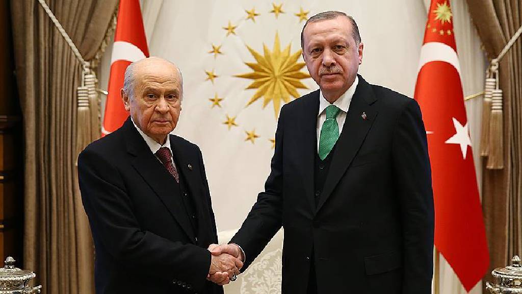 Cumhurbaşkanı Erdoğan, Bahçeli ile telefonda görüştü