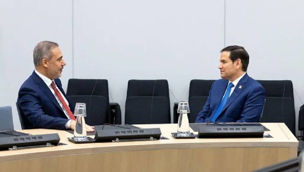 Bakan Fidan, ABD Dışişleri Bakanı Rubio ile görüştü