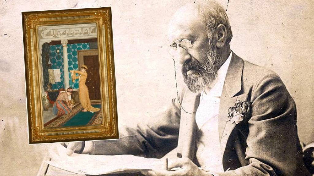 Kayıp sanılan Osman Hamdi'nin "Kahve Hazırlamak" tablosu rekor fiyata satıldı!