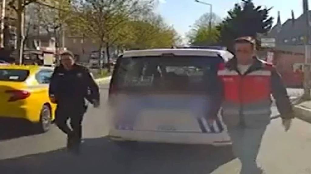 Esenyurt'ta polisten sürücüye ölüm tehdidine soruşturma! 1 polis, görevden uzaklaştırıldı…