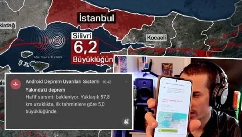 Telefonlara deprem uyarısı: 6.2’lik sarsıntıdan önce bildirimler geldi! Sistem nasıl çalışıyor?