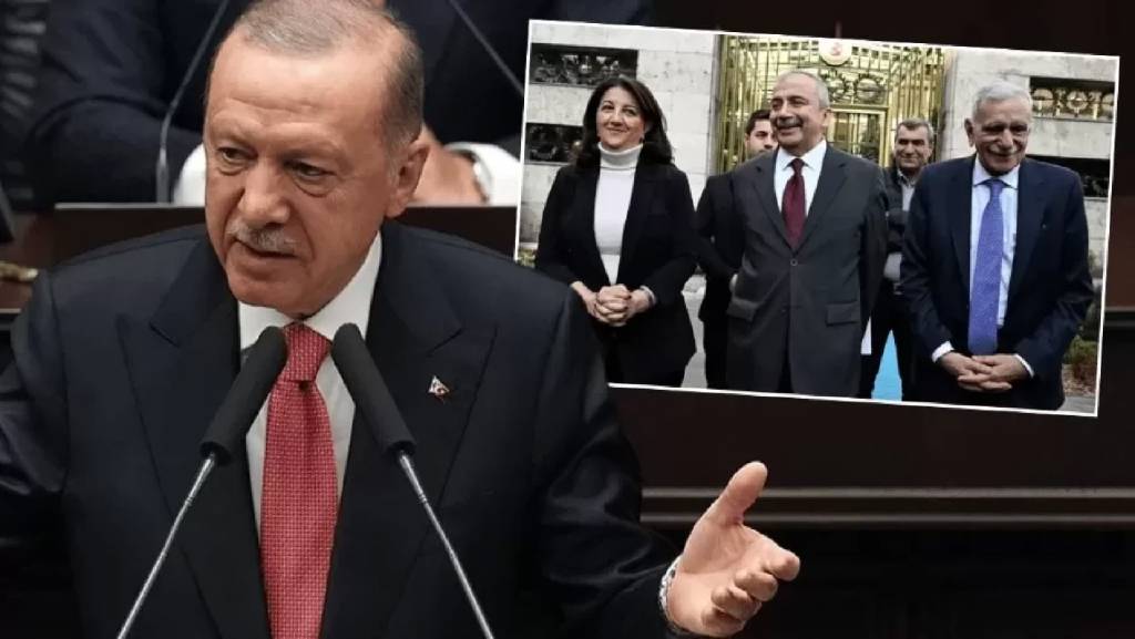 DEM Parti'den Cumhurbaşkanı Erdoğan ile görüşme sonrası açıklama