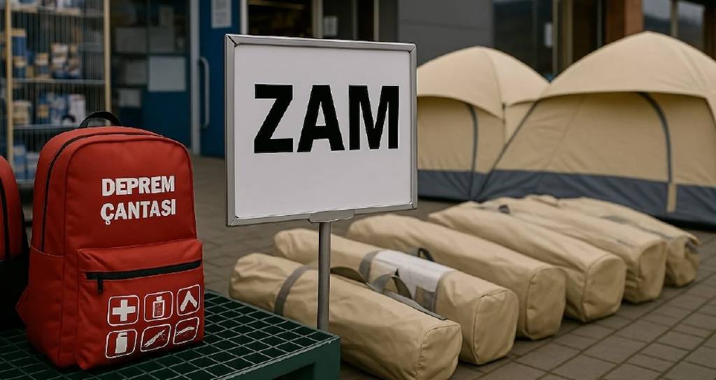 İstanbul depremi sonrası şok artış! Deprem çantası ve çadır fiyatları tavan yaptı...