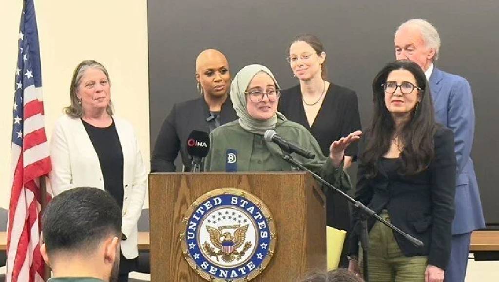 Rümeysa Öztürk'ten ilk açıklamada 'özgürlük' vurgusu