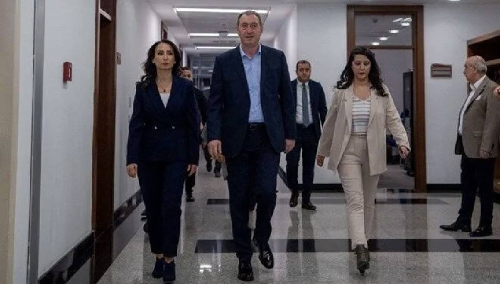 DEM Parti İmralı heyeti siyasi tura başladı