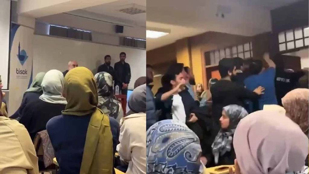 Boğaziçi Üniversitesi’nde Nurettin Yıldız’a yumurtalı saldırı: 13 polis yaralandı, 97 gözaltı