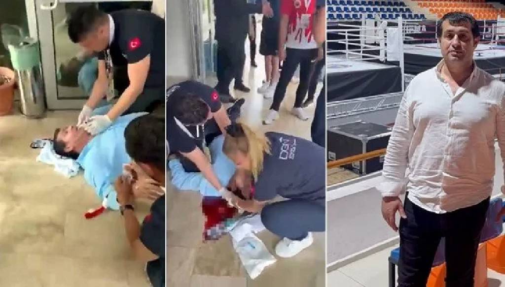 Azerbaycan federasyon başkanı Antalya'daki şampiyonada bıçaklandı