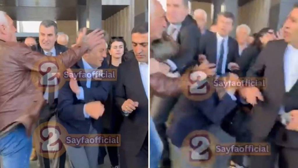 Özgür Özel'e AKM çıkışı çirkin saldırı! Saldırgan gözaltına alındı...