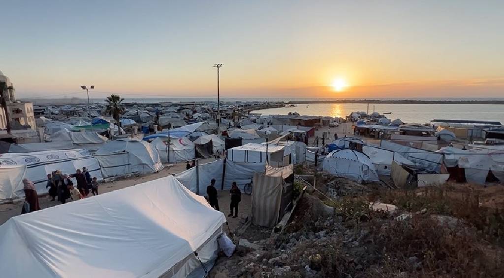 Gazze Limanı, sivillere sığınak oldu…