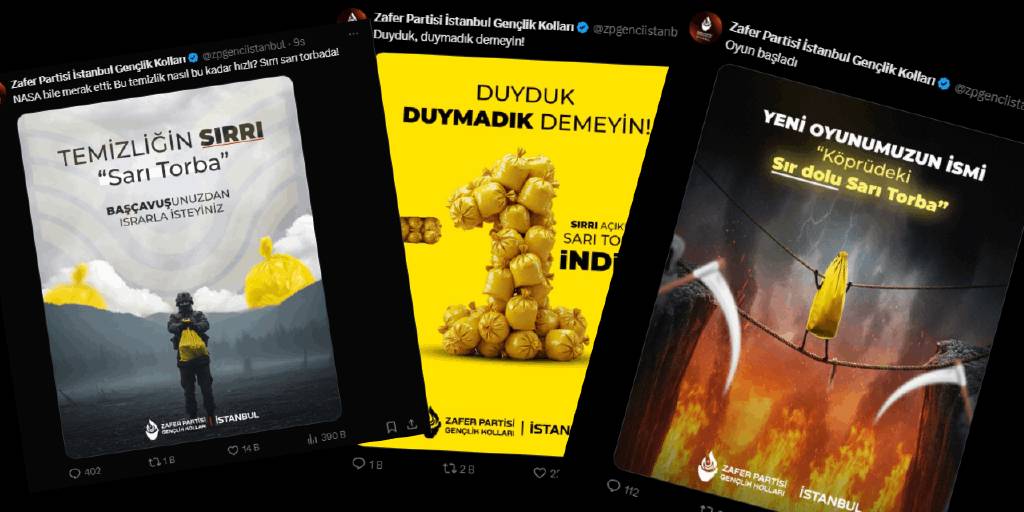 Zafer Partisi'nin 'Sarı torba' paylaşımı büyük tepki çekti! Soruşturma başlatıldı...