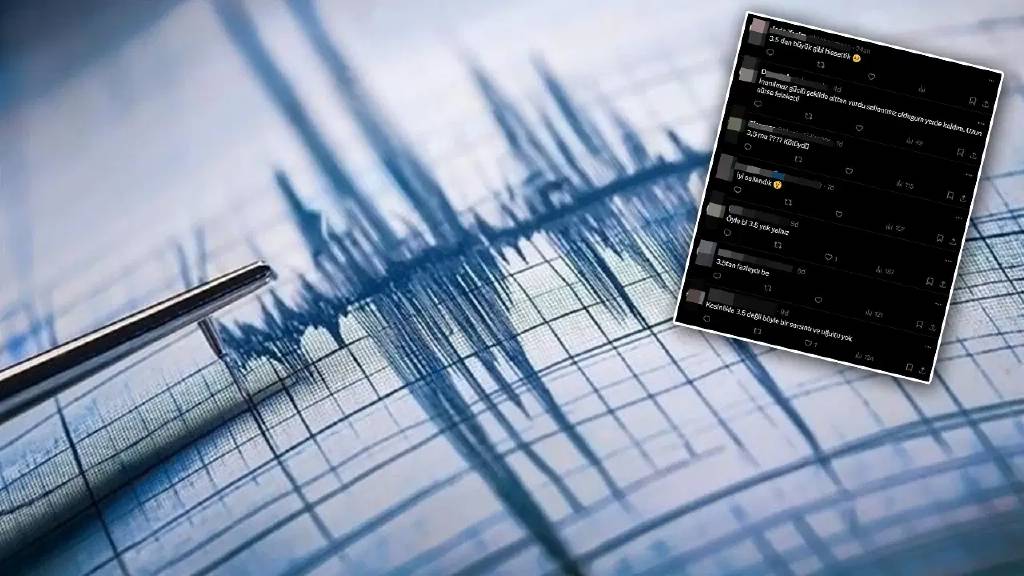 Muğla'da 3.5 büyüklüğünde deprem!